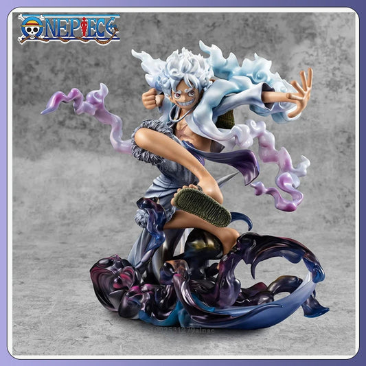 One Piece Lffy Anime Figure Gear 5 Luffy Action Figurine Sun God Nika Luffy Statue PVC Statue Model Doll Collection Toy Gifts