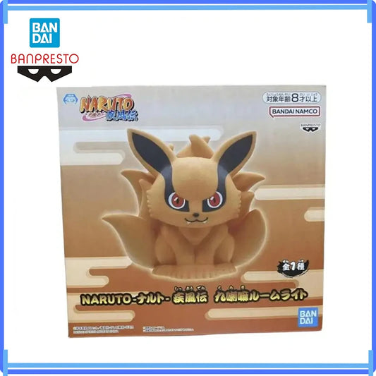 Original Bandai In Stock Naruto Shippuden Kurama Room Light Tail Beast Figure Highly Detailed Action Model Toys Gift