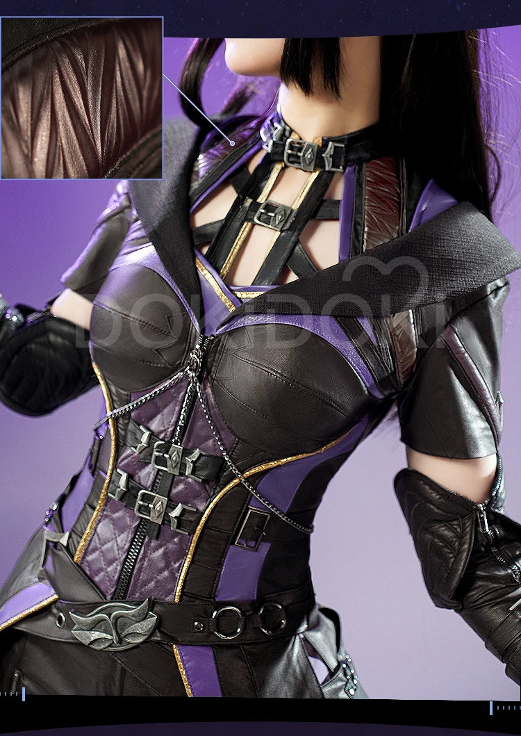 IN STOCK Nightwalker Heroine Cosplay Costume Game Love and Deepspace DokiDoki-SR Women Uniform Costume Qiyu Rafayel Cosplay