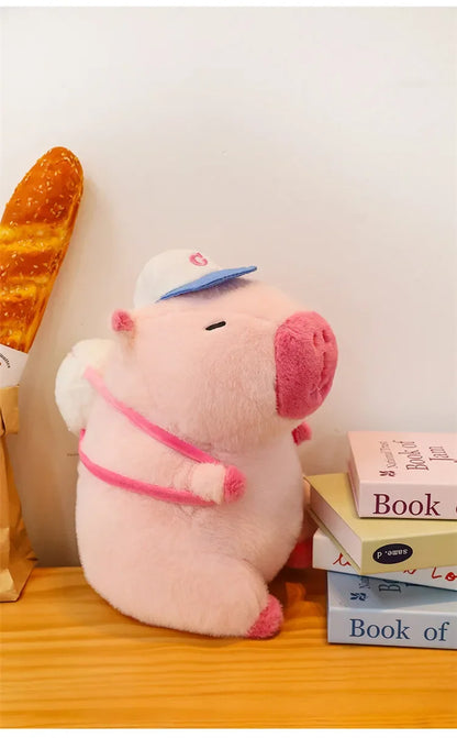 55cm Big Size Capybara Cartoon Anime Plush Stuffed Doll Room Plushies Pillow Kawaii Peluche Ornaments Children's Holiday Gifts