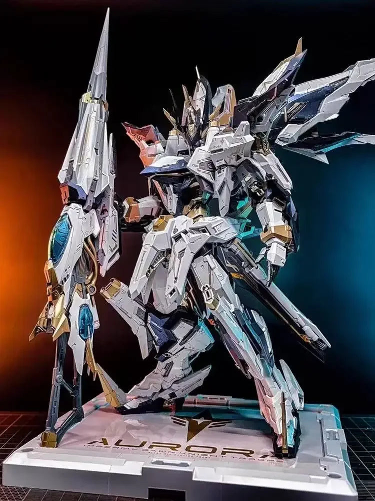 Original Infinite New Star 1/100 Aurora Imperial Dawn Knight Troops Alloy Die Casting Frame Model Halloween Gift