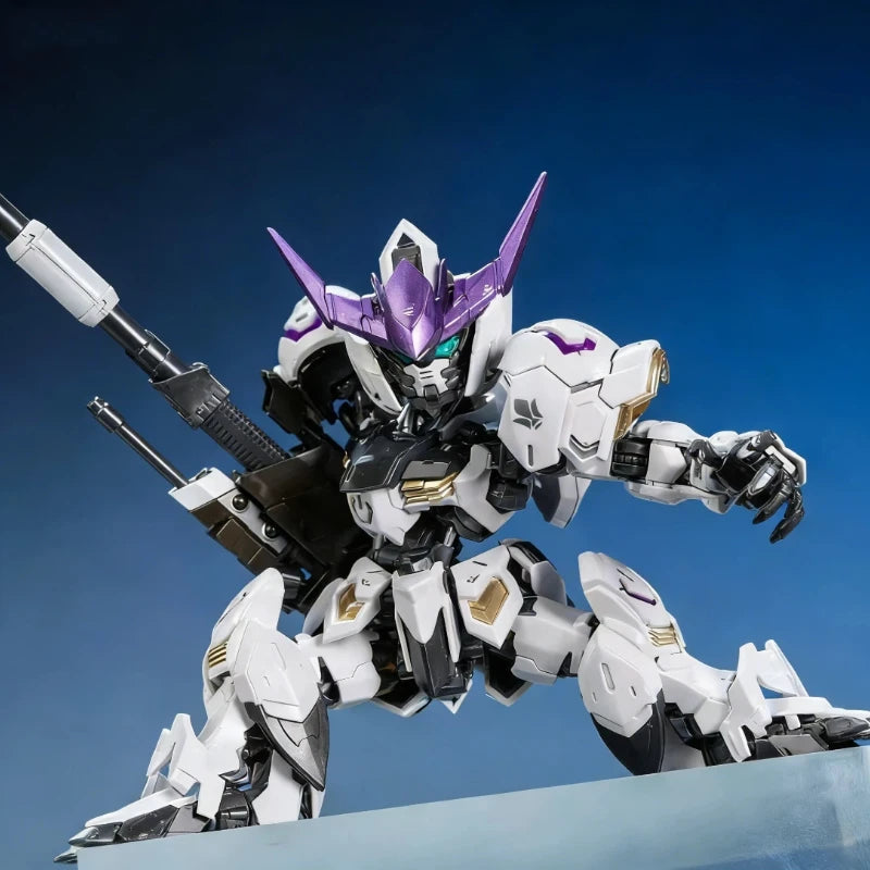 MGSD Barbatos G08A Black Tortoise Mecha Warrior Action Figure Model Toy with Detachable Parts High Detail Collectible