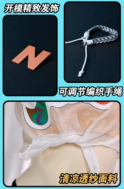 Zenless Zone Zero Belle Cosplay Costume Swimsuit Summer Swimwear Hat Headwear Earrings Phaethon Wise Halloween Party Women Girls