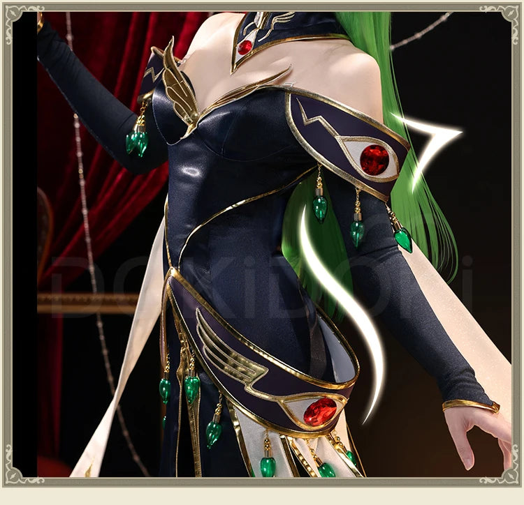 IN STOCK Lelouchh Lamperougee C Cosplay Anime【S-2XL】DokiDoki-SR Men Emperor C Queen Lelouchh Cosplay Plus Size Halloween