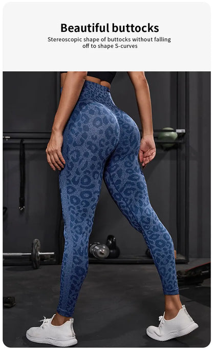 Seamless High Waist Scrunch Butt Leggings for Women Yoga Fitness Sports Tights ck81