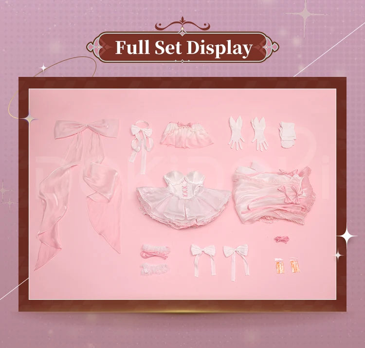 Kaname Madoka Homura Akemi Cosplay Costume Anime DokiDoki-SR Women Cute Pink Black Dress Halloween Madoka Cosplay