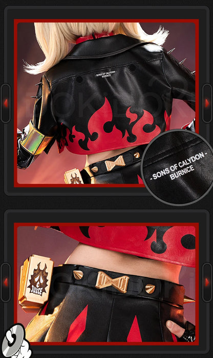 IN STOCK Burnice White Cosplay Costume Game Zenless Zone Zero【S-2XL】DokiDoki-R Women Halloween ZZZ Burnice Cosplay