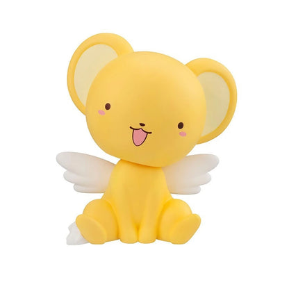 10cm Card Captor Sakura Anime Figure Look Up Kinomoto Sakura Action Figure Q Version Cerberus Figurine PVC Collection Model Toys