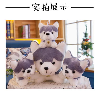 25cm Kawaii Husky Stuffed Animals Dog Plush Toy Wolf Soft Cartoon Plush Lovely Children Kids Doll Fluffy Birthday Gift Child Toy
