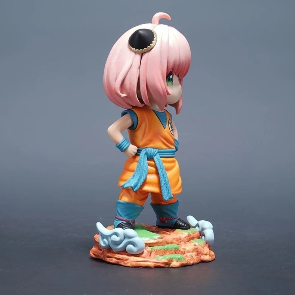19cm Anime Dragon Ball Z Anya Forger Cosplay Turtle School PVC Action Figure Model Toy Gift