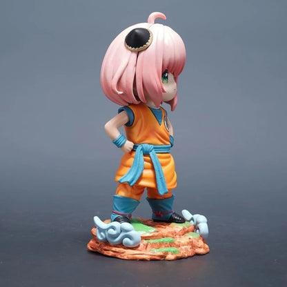 19cm Anime Dragon Ball Z Anya Forger Cosplay Turtle School PVC Action Figure Model Toy Gift