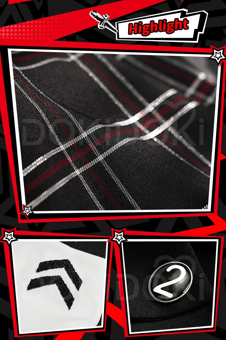 IN STOCK Amamiya Ren Cosplay Costume【S-2XL】DokiDoki-SR Men School Uniform Halloween Plus Si