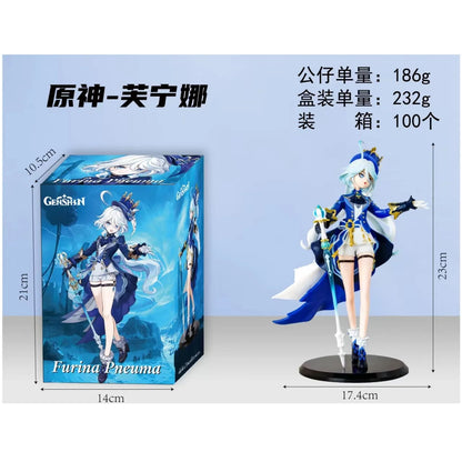 23cm Furina PVC Action Figure Genshin Impact Anime Cute Girl Collectible Model Toy Gift