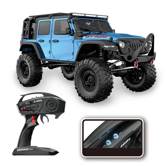 1/10 RC Car HB RTR R1011 Remote Control Vehicle 2.4G Full Proportional Rock Crawler LED Light 4WD Off-Road Climbing Truck Toys
