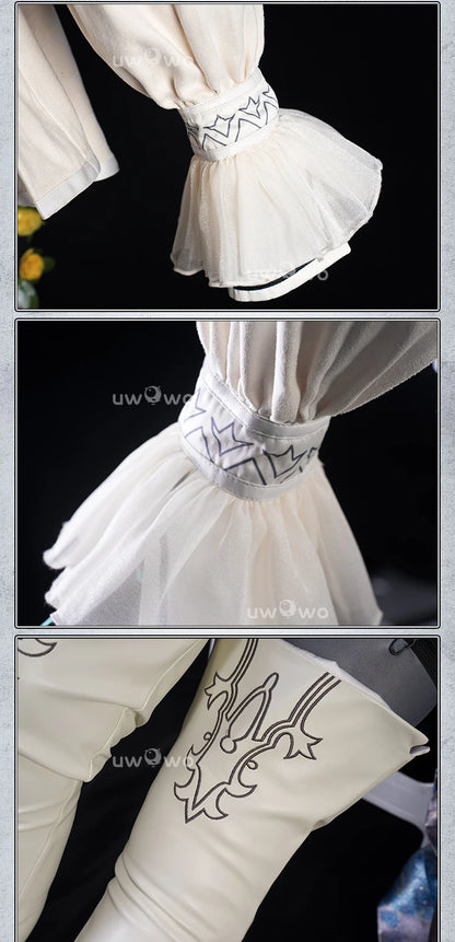 LAST BATCH UWOWO Game 2B Collab White Cosplay Costume Maid Dress Halloween Costume