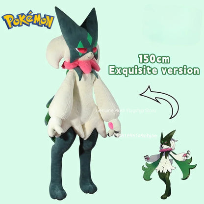 80/170cm Super Big Size Meowscarada Pokemon Anime Plush Stuffed Doll Kawaii Plushies Room Large Pillow Children's Holiday Gift
