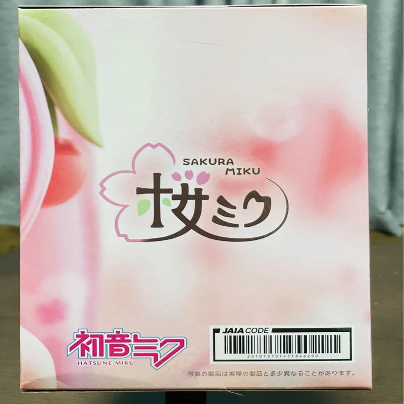 Bandai Hatsune Miku Cherry Pillow Ver 13CM PVC Model