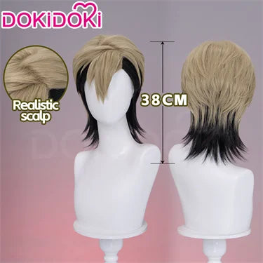 IN STOCK Zanka Cosplay Costume Anime Gachiakuta【XS-3XL】DokiDoki-R Zanka Nijiku Wig Suit Men Cosplay Plus Size