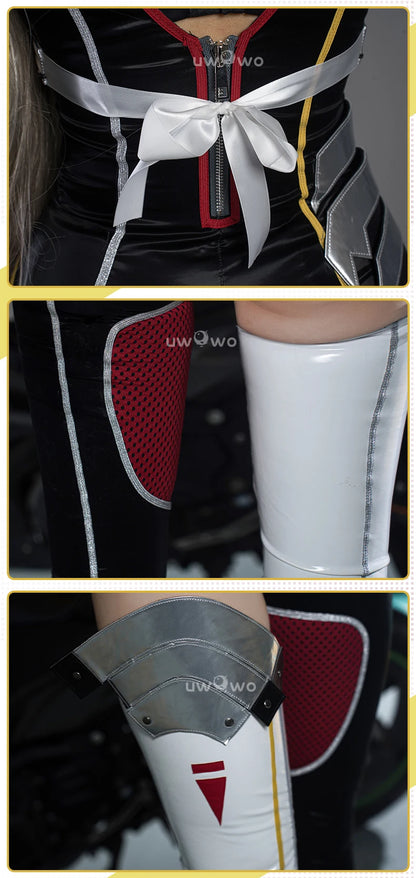 LAST BATCH UWOWO Genshin Impact Fanart Ningguang Auto Racing Suit Cosplay Costume