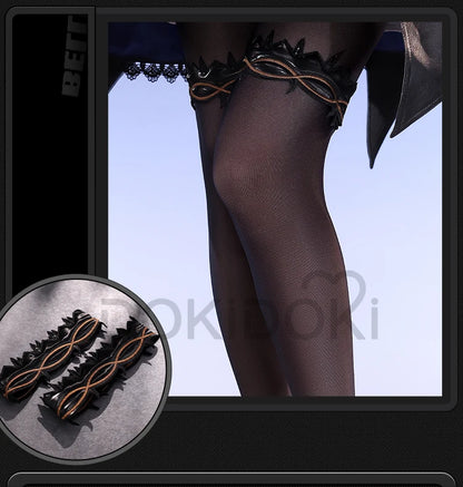 IN STOCK Vivian Banshee Cosplay Costume Game Zenless Zone Zero DokiDoki-SR Vivian Cosplay Metal Accessories ZZZ