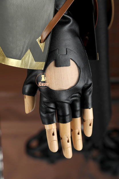 Genshin Impact Jahoda Cosplay Costume Wig Uniform Cloak Hat Glasses Headwear Outfit Halloween Party for Women Girls Props iCoser