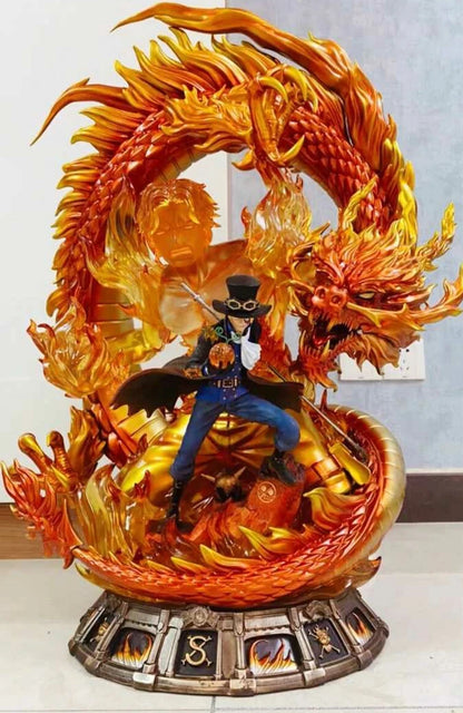 One Piece Figure Mystery Luck Blind Box Lucky Box PVC Luffy Solon Empress Ace Large Handmade Garage Kit Collection Toy Gifts