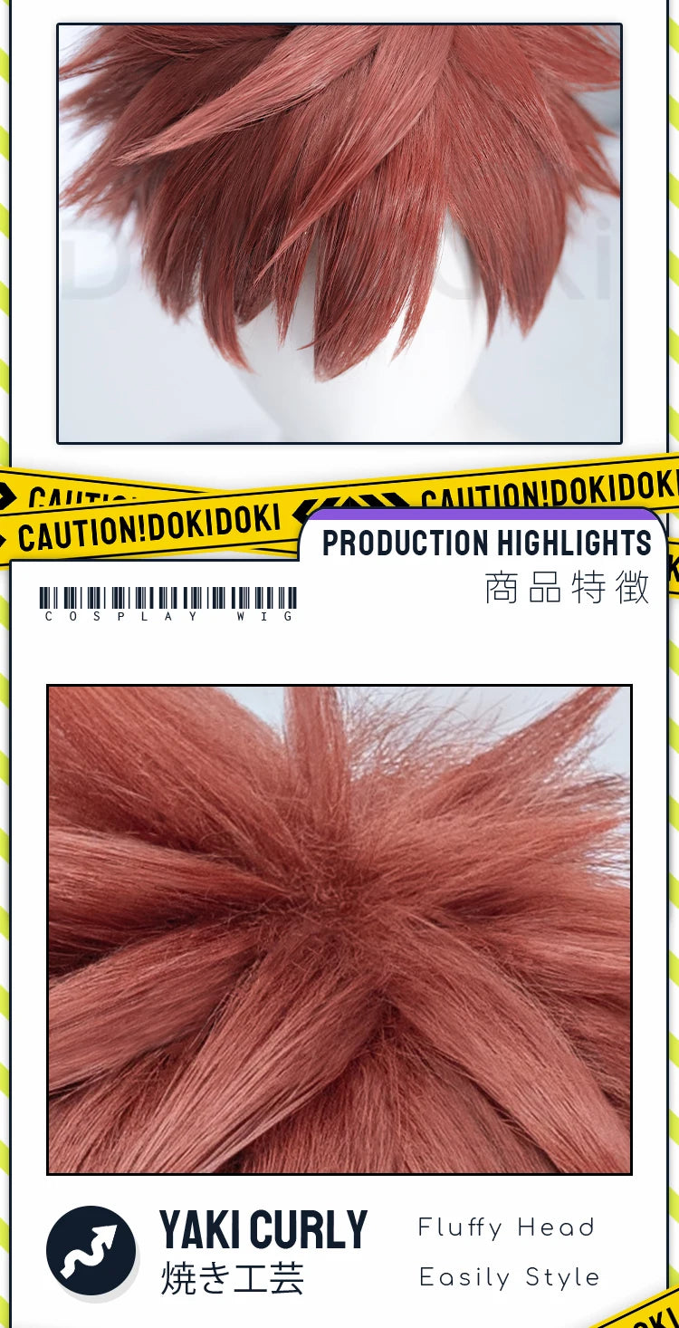 Rintarou Ayato Saku Shouhei Wig Anime The Fragrant Flower Blooms with Dignity DokiDoki Rintarou Cosplay