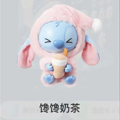 Stitch Eat Something Before Sleep Series Blind Box Toy Mystery Box Anime Figure Stitch Doll Pendant Ornaments Kid Christmas Gift