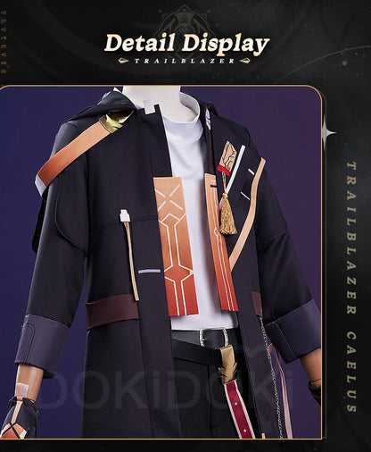 IN STOCK Trailblazer Stelle/Caelus Cosplay Game Honkai: Star Rail Cosplay【S-3XL】DokiDoki-N Trailblazer Costume Shoes Plus Size