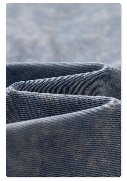 ZODF Vintage 2024 Summer Men Washed Solid 230gsm T-Shirts Unisex Ripped Breathable Quick Dry Cooling Feeling T Shirt Tees HY0801