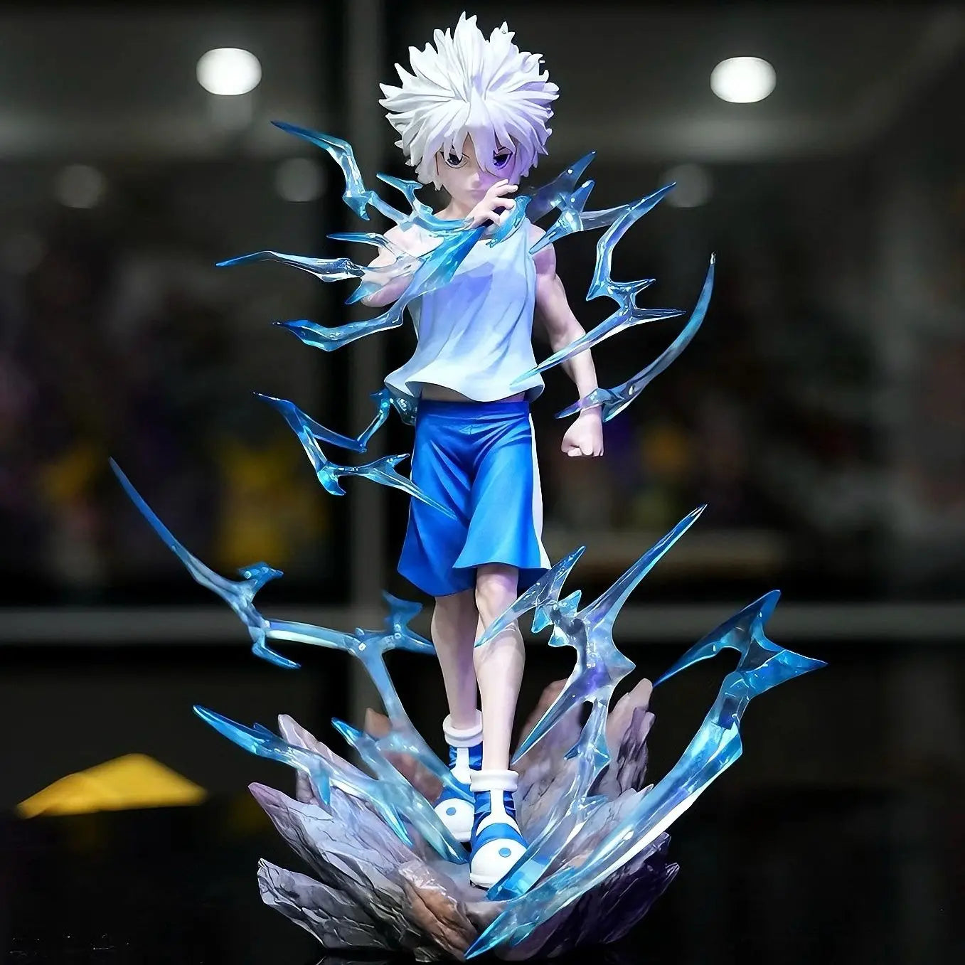 23cm Hunter Anime Figures Killua Zoldyck Figure Manga Action Figure Pvc Model Statue Collection Decoration Toys Gift Ornaments