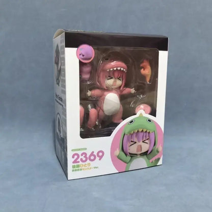 Q-version Girl Anime BOCCHI THE ROCK Gotoh Hitori Figurine Yamada Ryo Action Figures Cute Dinosaur PVC Collection Model Toy Gift