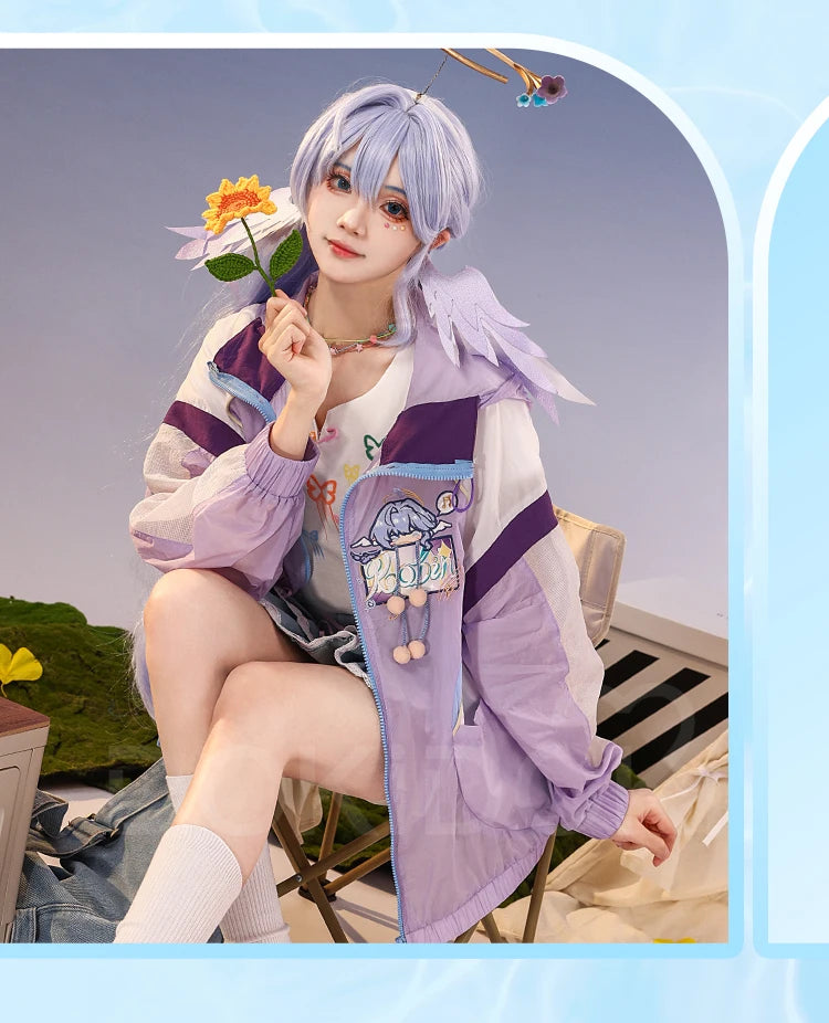 Aventurine Blade Robin Firefly Sparkle Feixiao Doujin Cosplay Costume Game Honkai: Star Rail DokiDoki-SR HSR Sunscreen Jacket