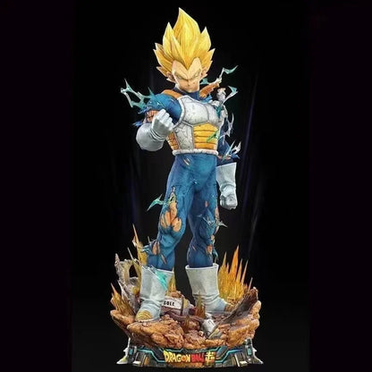 23cm Dragon Ball Anime Figures Demonize Vegeta Super SaiyanPvc Model Statue Doll Collection Decoration Ornaments Toys Gift