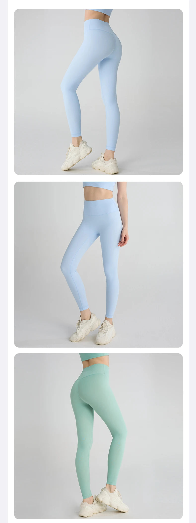 Summer Hot Sale Women’s High Waisted Hip Lifting Breathable Yoga Leggings for Running Cycling Fitness