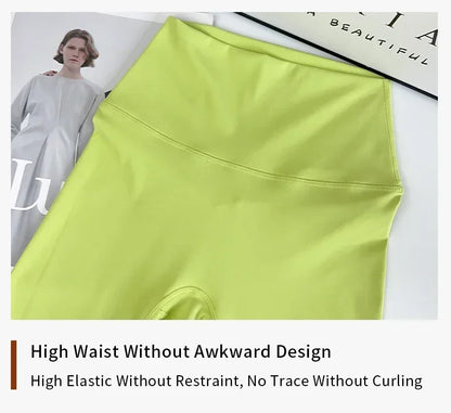 Hot Sale High Waist Push Up Women’s Fitness Leggings Naked Feeling Running Yoga Pants