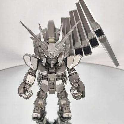 Original Bandai Gundam Blind Box QMSV 5TH Anniversary Special Toy Mystery Box RX-78-2 ZAKU FREEDOM XXXG-00W0 Action Figure Gift