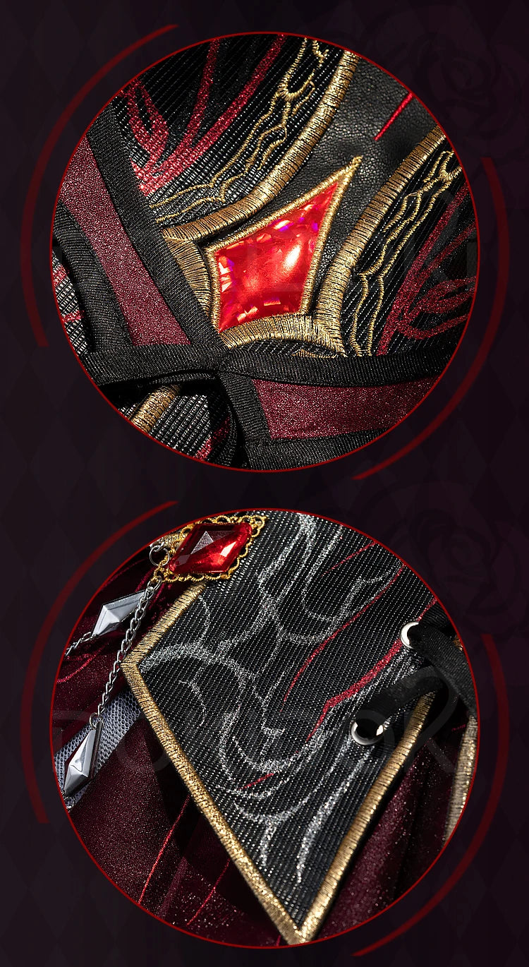 IN STOCK Abyss Lord Heroine Cosplay Costume Game Love and Deepspace【S-2XL】DokiDoki-R Women Qinche Sylus Halloween Plus Size