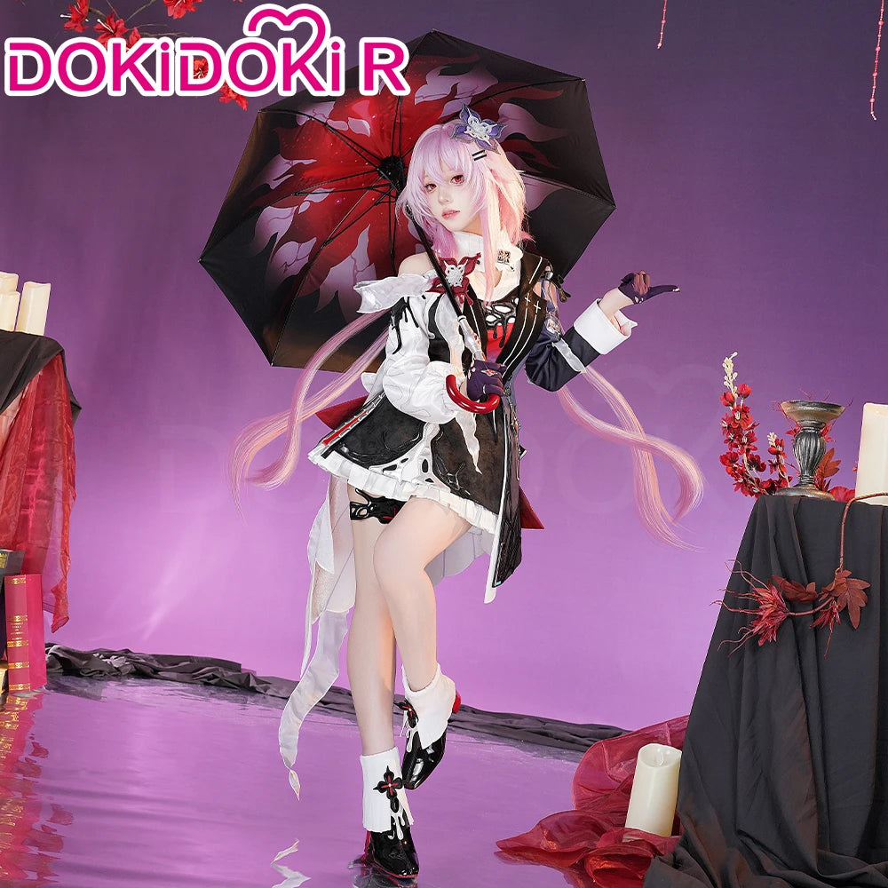 Evernight Cosplay Costume Game Honkai: Star Rail DokiDoki-R HSR March 7th SP Halloween Evernight Cosplay Costume Amphoreus