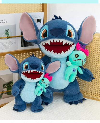 35/50/65cm Big Size Disney Stitch Plush Toy Doll Anime Lilo & Stitch Cartoon Stuffed Doll Children's Comforting Pillow Kids Gift