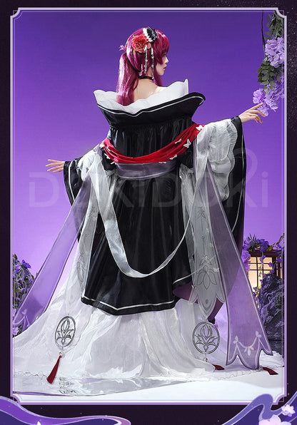 Kafka Doujin Cosplay Costume Game Honkai: Star Rail DokiDoki-SR HSR Costume Kafka Cosplay Women Doujin Dress