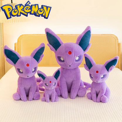 40/50/70CM Big Size Pokemon Espeon Plushies Cartoon Anime Soft Plush Pillow Doll Kawaii Stuffed Plushie Ornament Children Gifts
