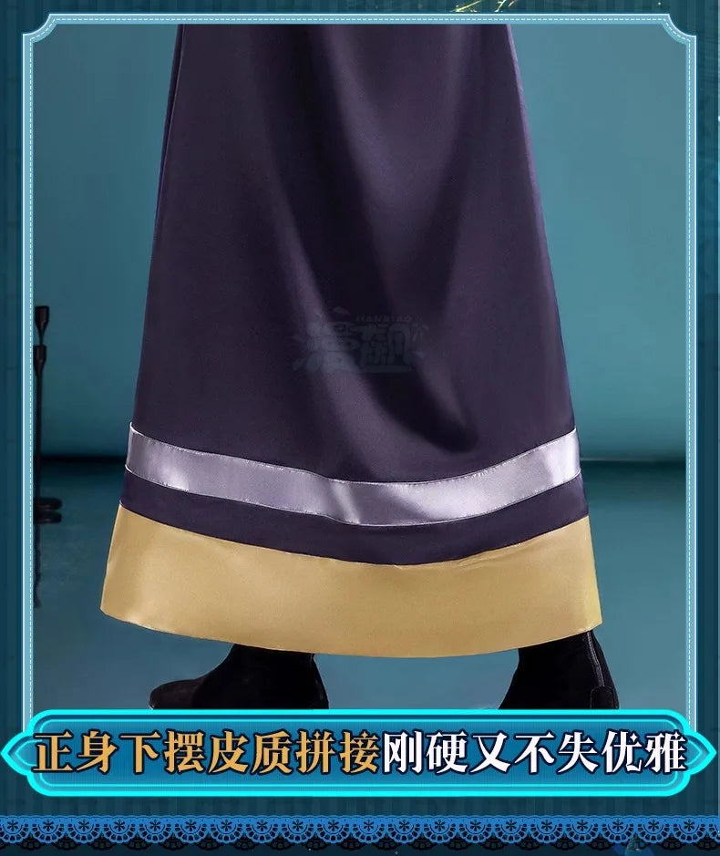 Anime Silent Witch Monica Everett Cosplay Costume Magic Robe Seven Sages Uniform Halloween Party for Women Girls Carnival Outfit