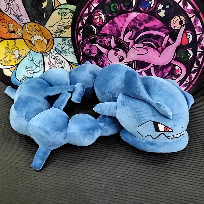 70cm Pokemon Lucario Large Plush Toys Greninja Zeraora Cinderace Glaceon Stuffed Giant Pokémon Eevee Anime Kids Christmas Gift