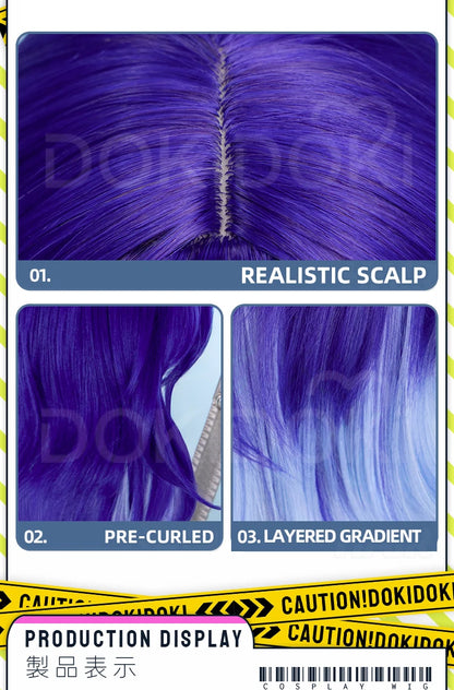 IN STOCK Lucilla Mornye Lynae Sigrika Phrolova Lupa Qiuyuan CHISA Buling Wig Game Wuthering Waves DokiDoki Women Free Wig Cap