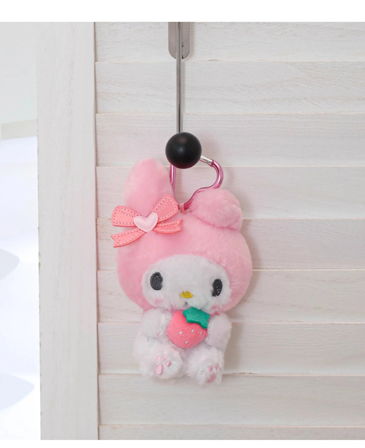 Sanrio Hello Kitty Kuromi Melody Cinnamoroll Stuffed Toys Pendant Cute Plush Toys Keyring Anime Keychain Birthday Christmas Gift