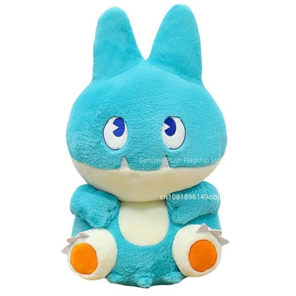 45/60/80cm Big Size Pokemon Snow Lax Anime Plush Stuffed Doll Room Decoration Plushies Kawaii Pillow Ornaments Children's Gifts