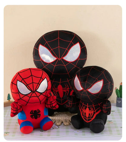 Spider Man Plush Dolls Toys 25/35/45CM Marvel Figure Model Plushies Stuffed Doll Home Room Decor Peluche Pillow Birthday Gifts
