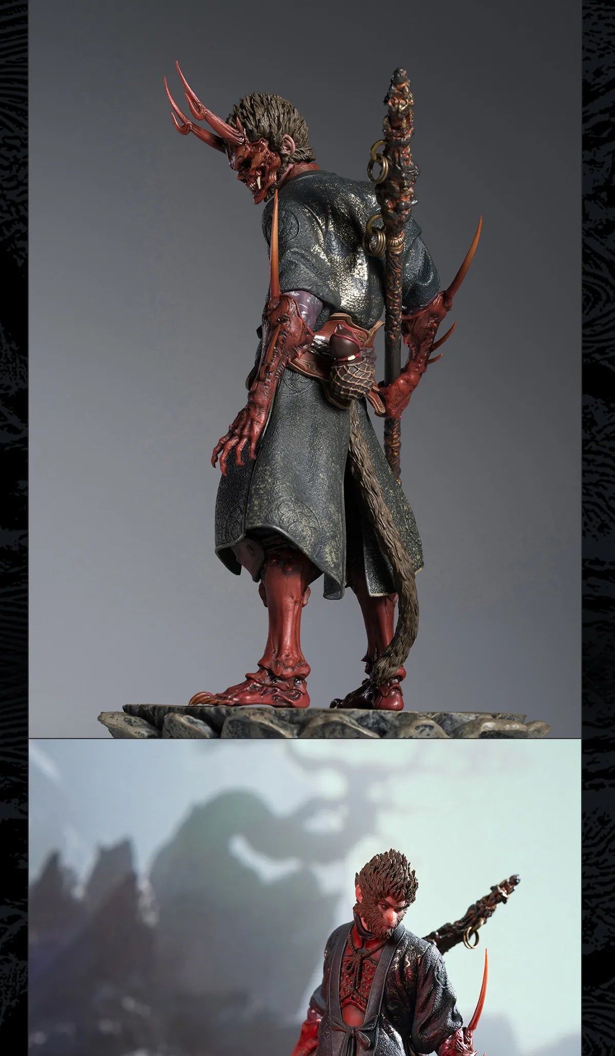 Black Myth: WuKong 1/12 Scale Official Figure Model Collectible Desktop Decor Game Toy Garage Kit Fans Gift