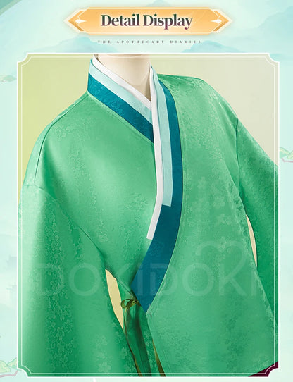 IN STOCK Maomao Jinshi Cosplay Costume Anime The Apothecary Diaries Cosplay【S-2XL】DokiDoki-N Women Men Mao Mao Plus Size
